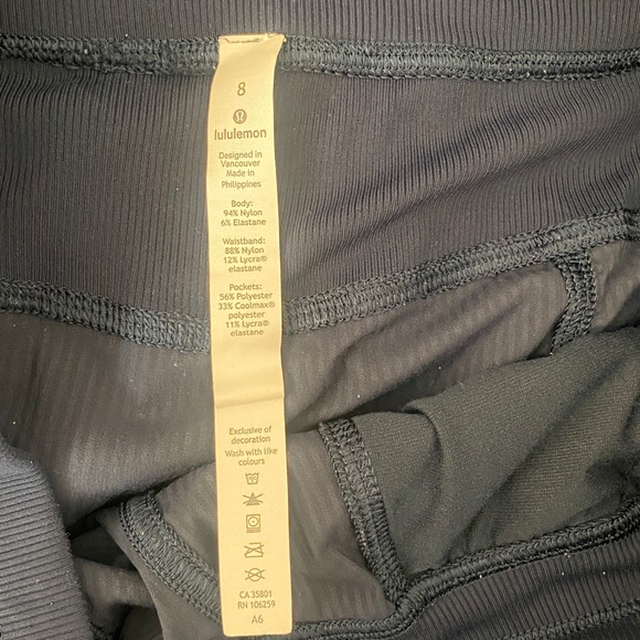 LuLuLemon Dance Studio III Unlined Striped Pants - Picture 9 of 12